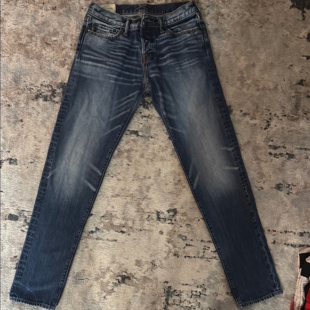 Mens Abercrombie & Fitch Straight Jeans Vintage-Inspired Classic size 30/32